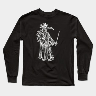 Plague Doctor (White) Long Sleeve T-Shirt